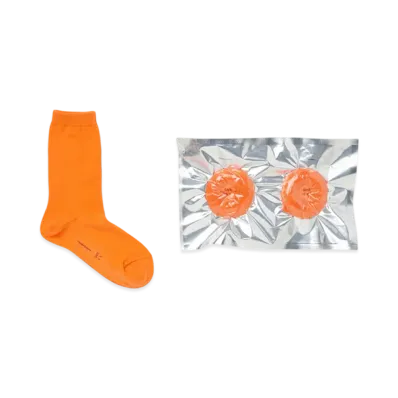 Hender Scheme Safe Socks "Orange"