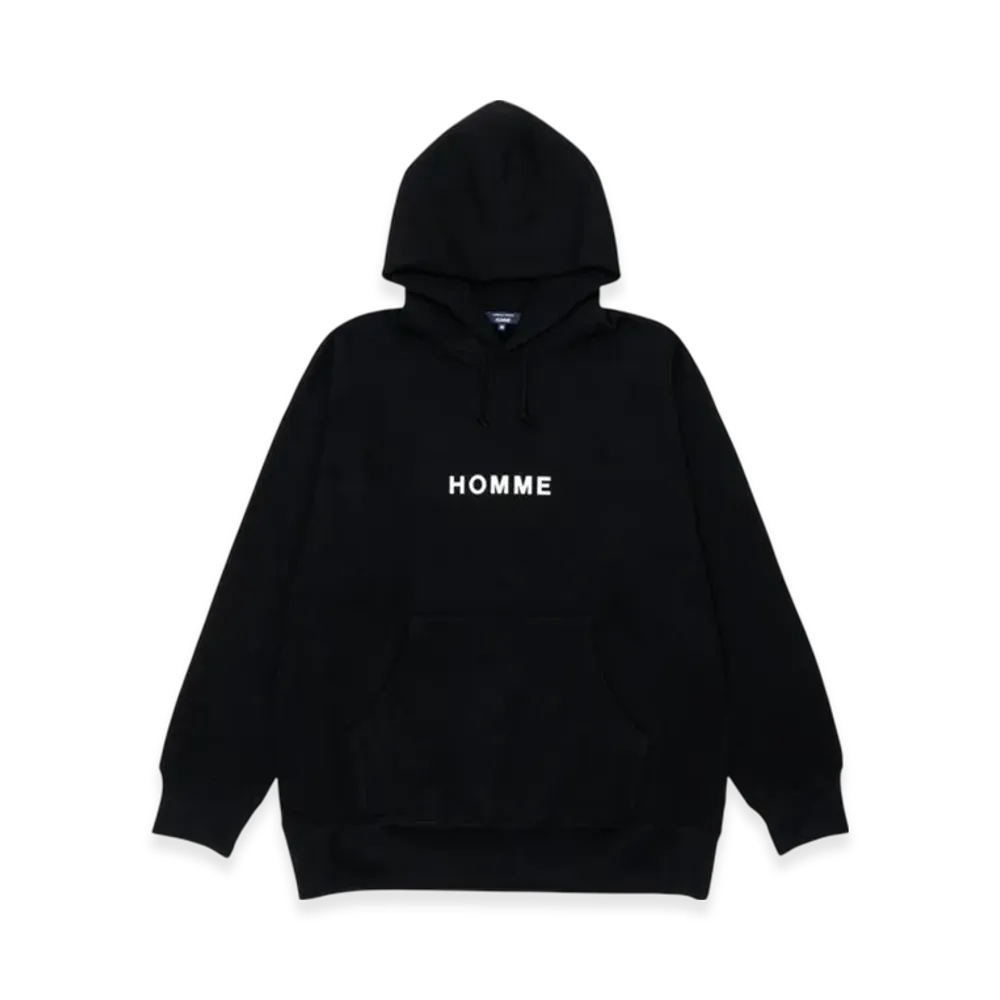 COMME des GARCONS HOMME Cotton Terry Cloth Garment Print T-Shirts "Black"