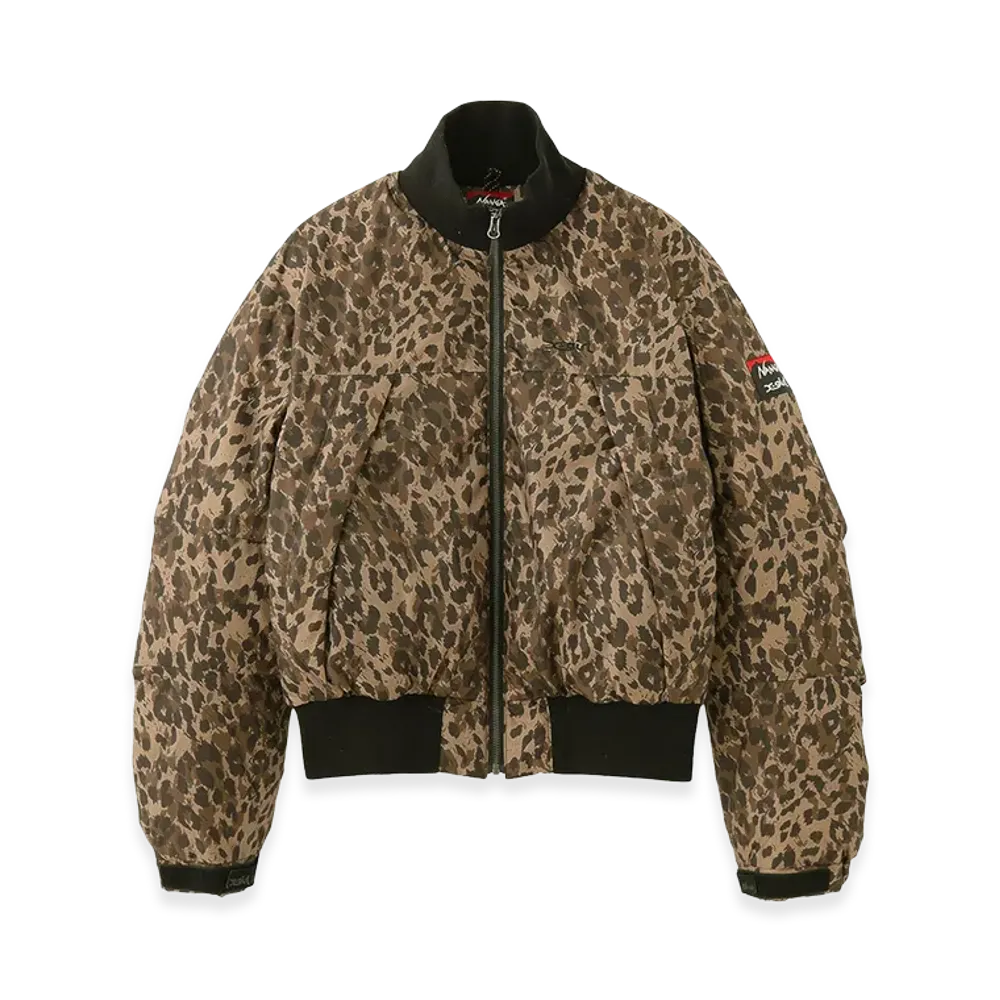 X-Girl Women's x Nanga Puffer Jacket "Beige"
