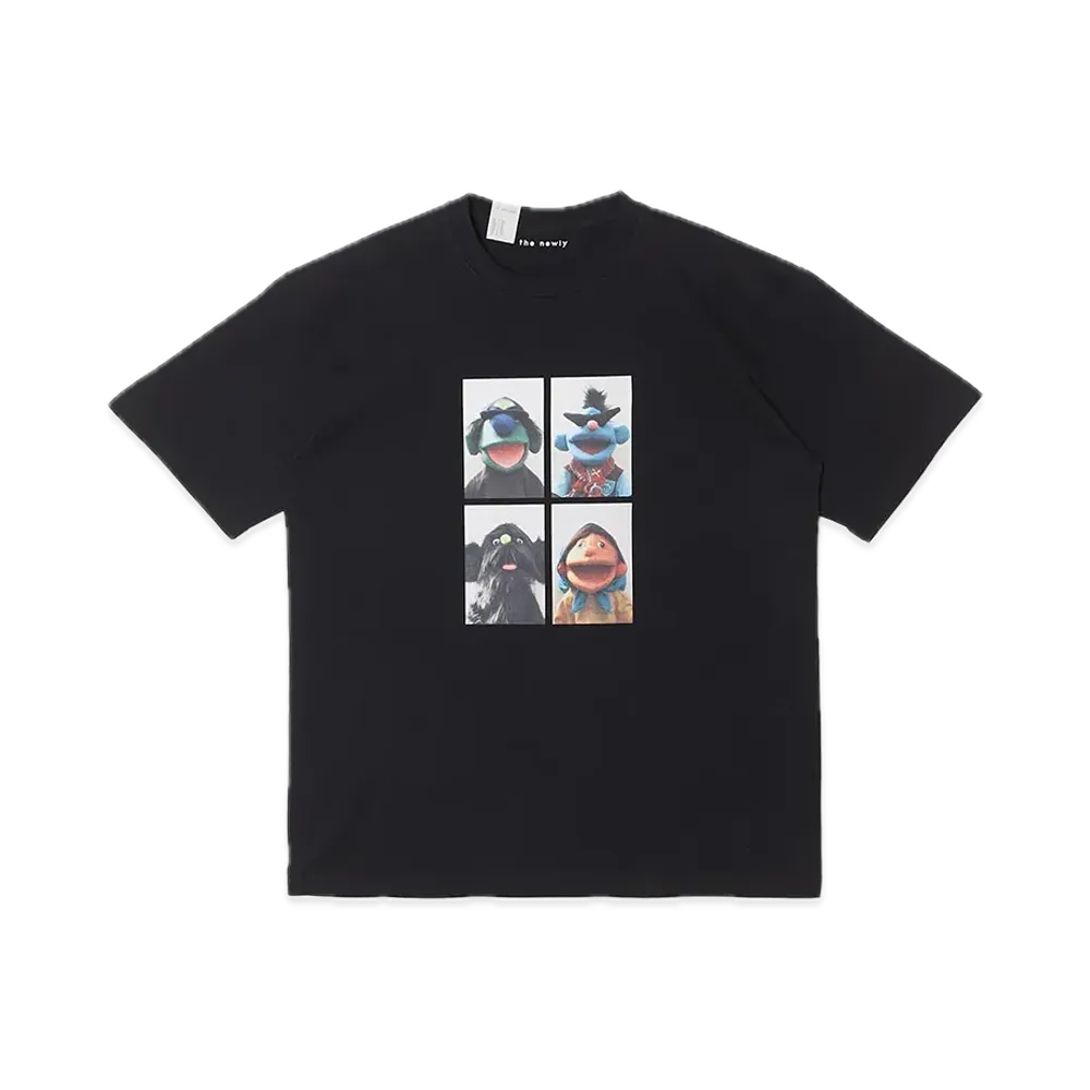 N.HOOLYWOOD x THE KIDDING HEADS Oh...Heads! T-Shirt "Black"