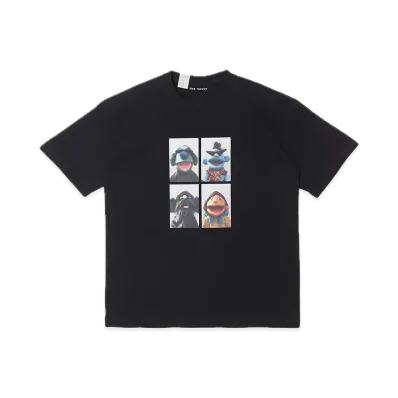 N.HOOLYWOOD x THE KIDDING HEADS Oh...Heads! T-Shirt "Black"