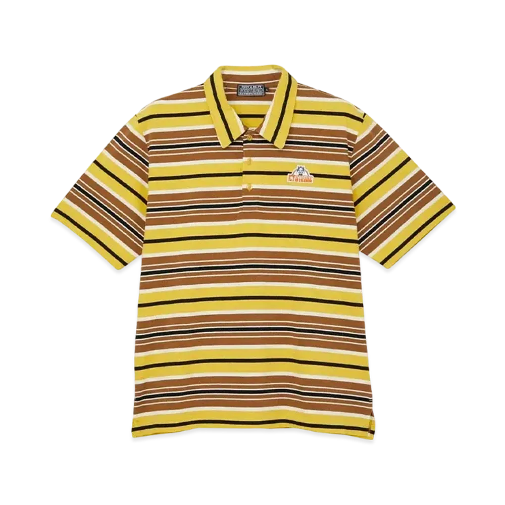 HYSTERIC GLAMOUR See No Evil Patch Shirt "Yellow"