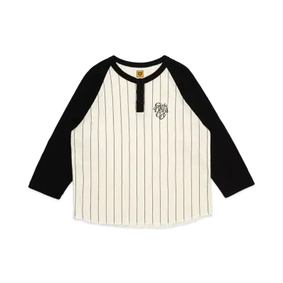 HUMAN MADE x Girls Don't Cry x GDC Baseball 3/4 T-Shirt "Black" / VERDY