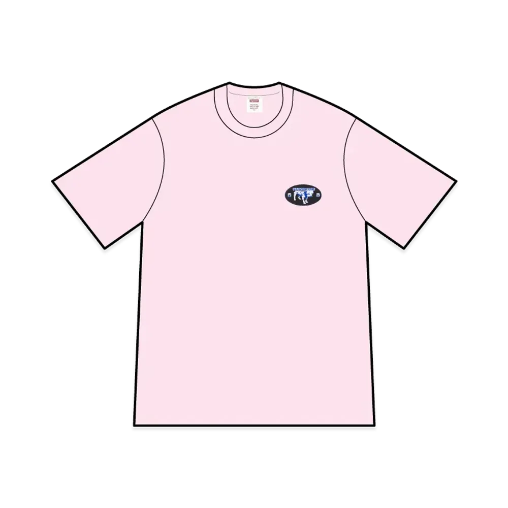 Supreme Dalmatian Tee "Light Pink"