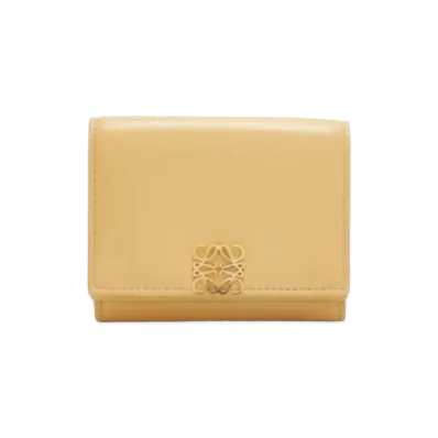 LOEWE Puffer Anagram Trifold Wallet Shinina Pakaf "Dark Butter"