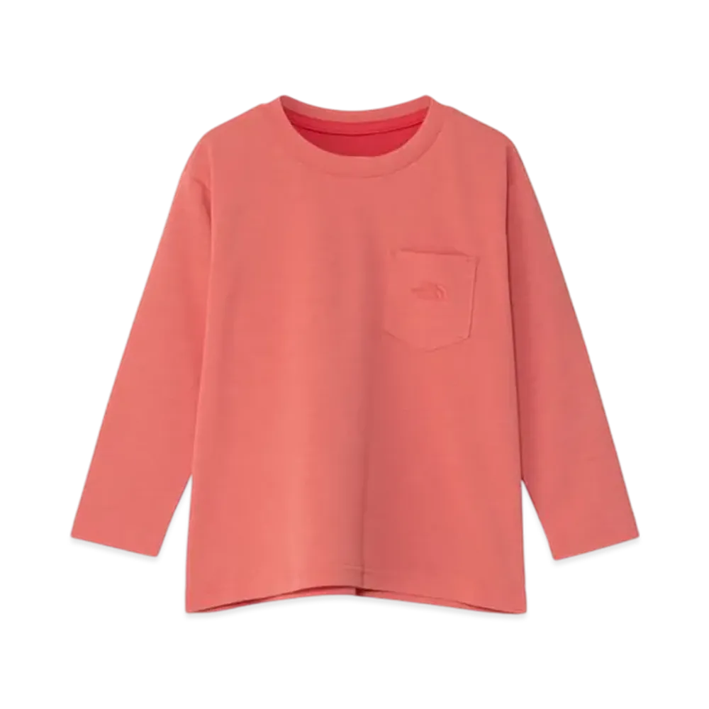The North Face Kids Toddler Long Sleeve Heat Protection Tee "Living Coral"