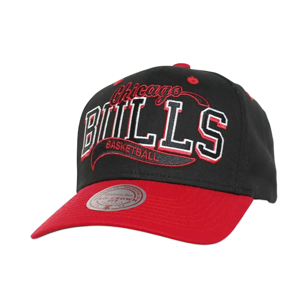 Mitchell&Ness NBA BLOCK SWEEP PRO SNAPBACK BULLS "BLACK"