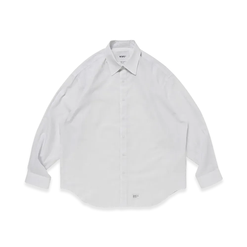 WTAPS Repo 02 / LS / Cotton. Broadcloth. Textile "White"