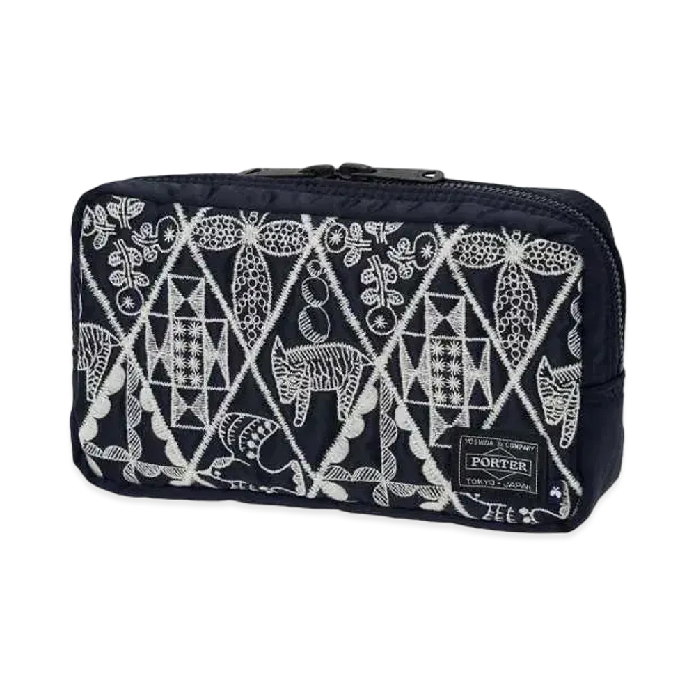 PORTER x mina perhonen Pouch Symphony "Navy"