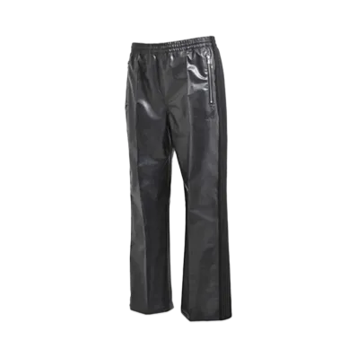 Needles x NUBIAN Track Pants - Syncetic Leather "Black" NS1585