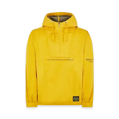 Stone Island 434Q1 Raso Gommato Cover Colorato Bio Anorak - 22SS "Yellow"