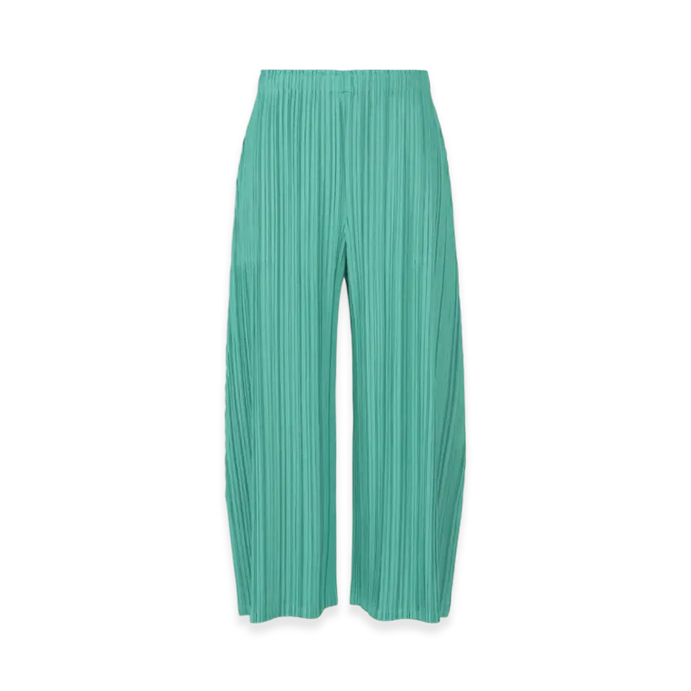 PLEATS PLEASE ISSEY MIYAKE Mellow Pleats "Turquoise Green"