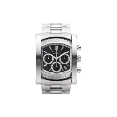 BVLGARI Ashoma Chronograph "Black/Stainless Steel"