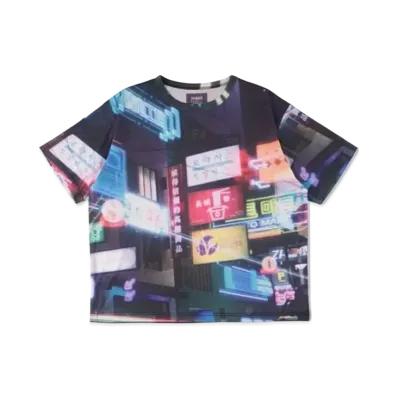 WIND AND SEA x Ghost In The Shell Sac_2045 T Shirt "Neon"
