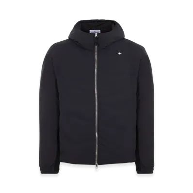 Stone Island 405G2 Stellina Comfort Tech Composite Polartec Alpha Technology Light Hooded Jacket - 23FW "Black"