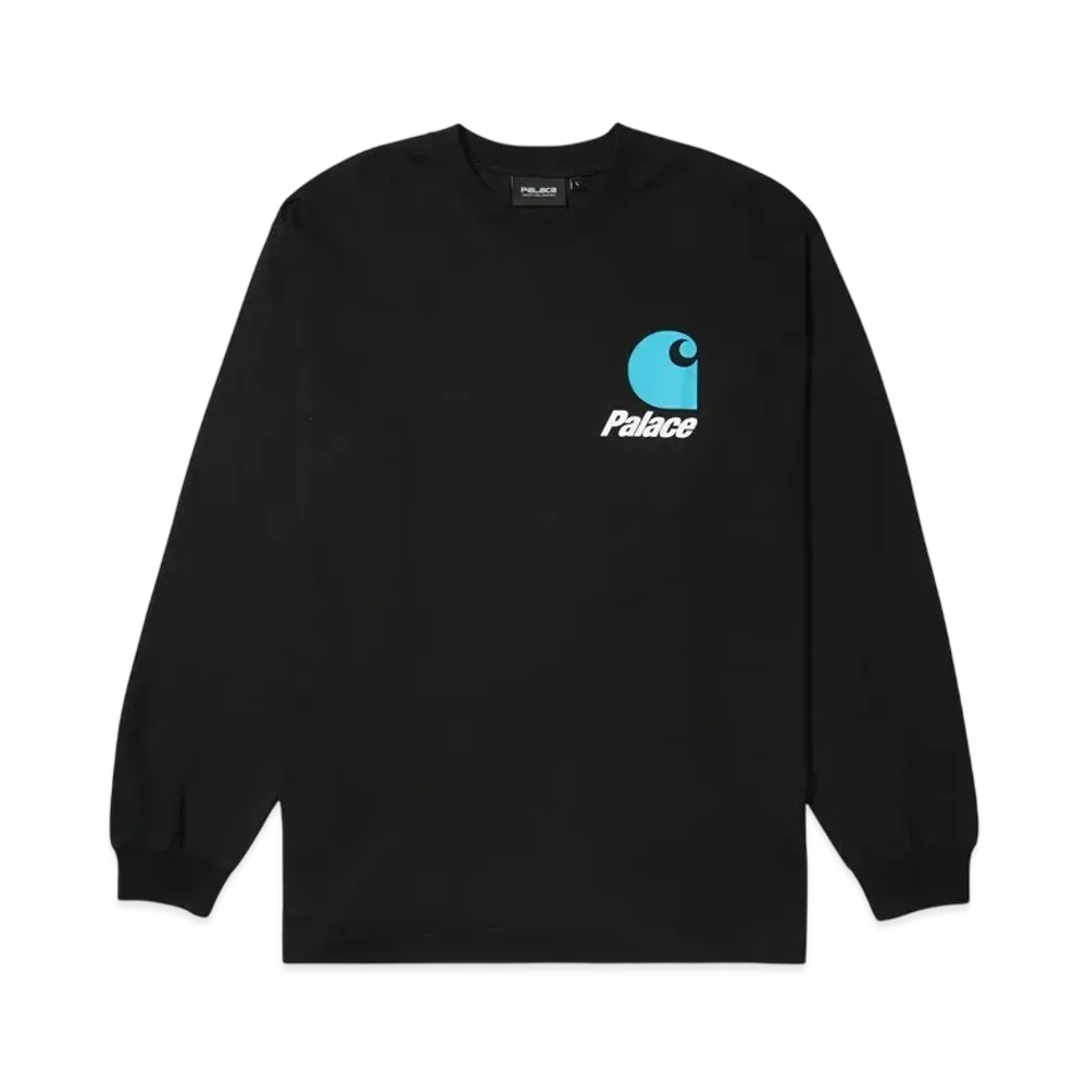 PALACE x Carhartt WIP Logo Longsleeve "Black"
