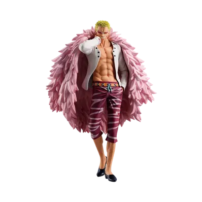BANDAI "Ichiban Kuji" -One Piece The Unbreakable Law- D Prize Donquixote Doflamingo MASTERLISE