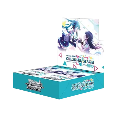ヴァイスシュヴァルツ ブースターパック「プロジェクトセカイ カラフルステージ! feat. 初音ミク」ボックス