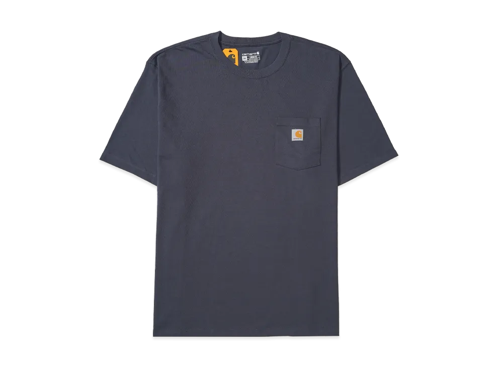 Carhartt Relaxed Fit Heavyweight Short-Sleeve Pocket T-Shirt "Slate Blue"