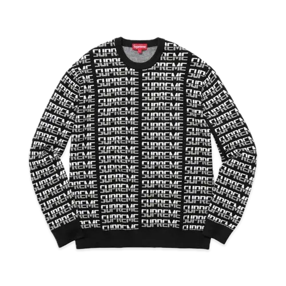 Supreme Repeat Sweater "Black"