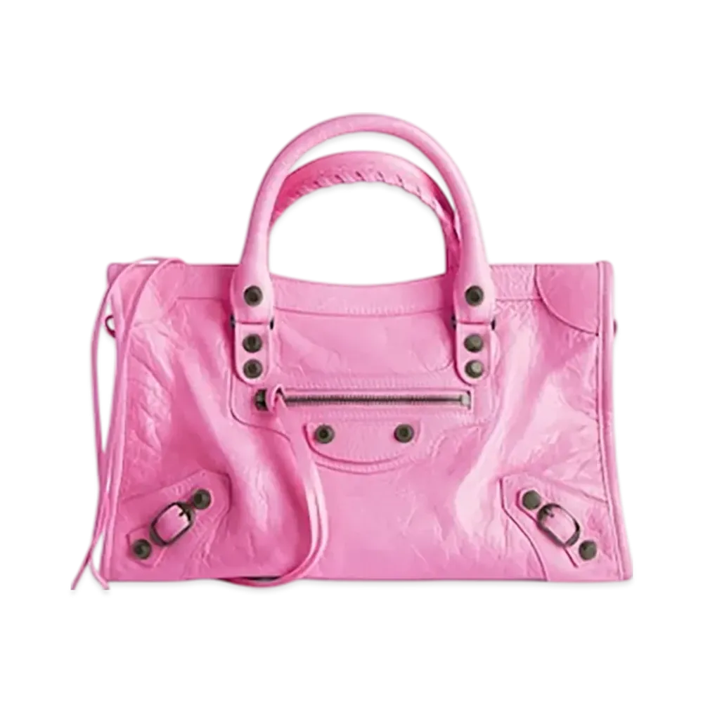 BALENCIAGA Le City Small Bag "Glossy Pink"