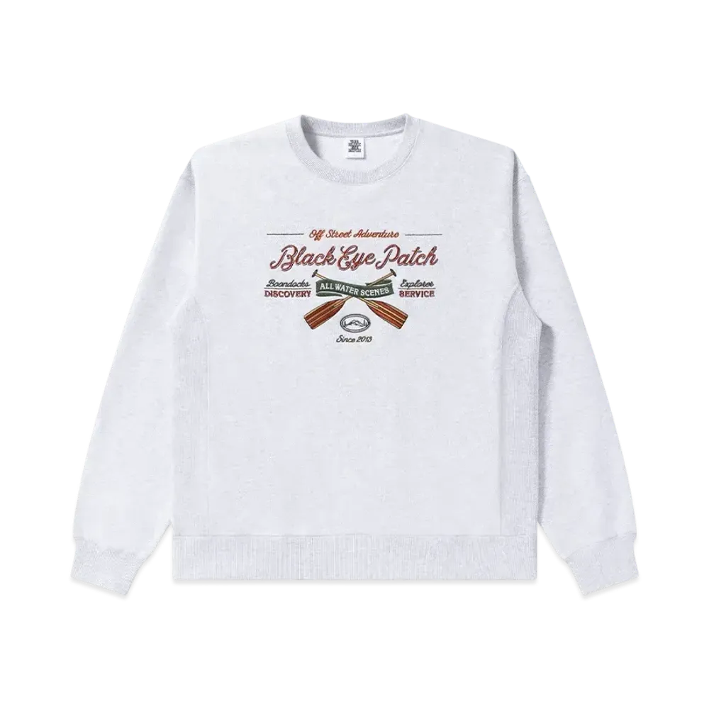 BlackEyePatch Adventure Crew Sweat "Ash"