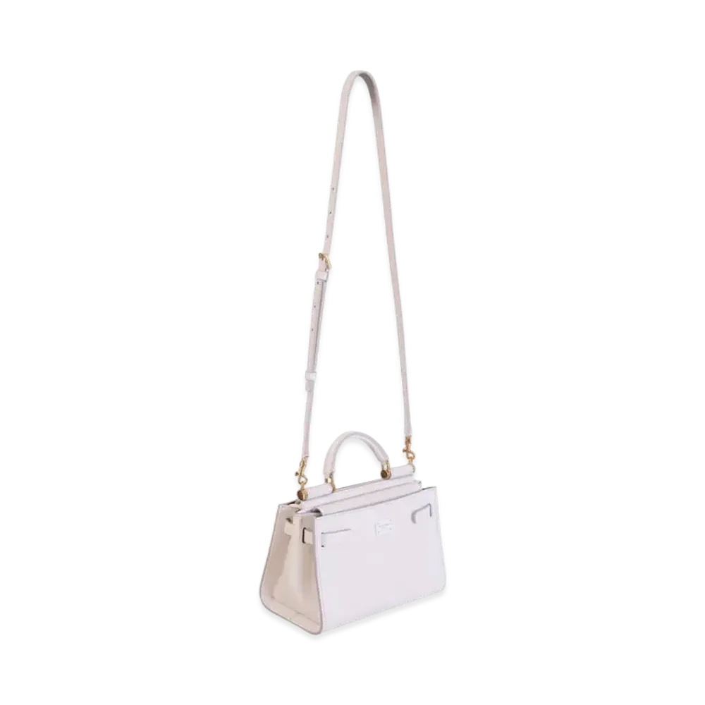 Dolce&Gabbana Sicily 62 Bag Small Calfskin "White"