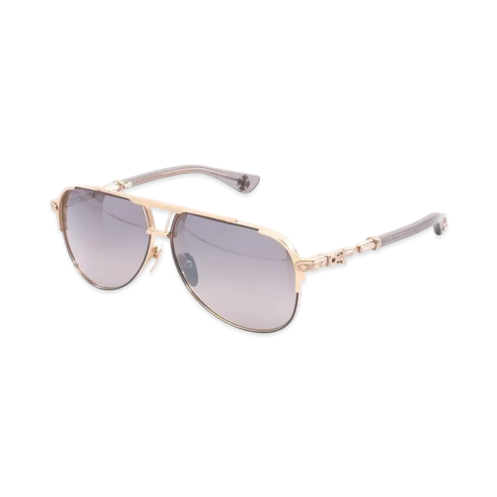 Chrome Hearts GP Sunglasses "Gold/Gray"