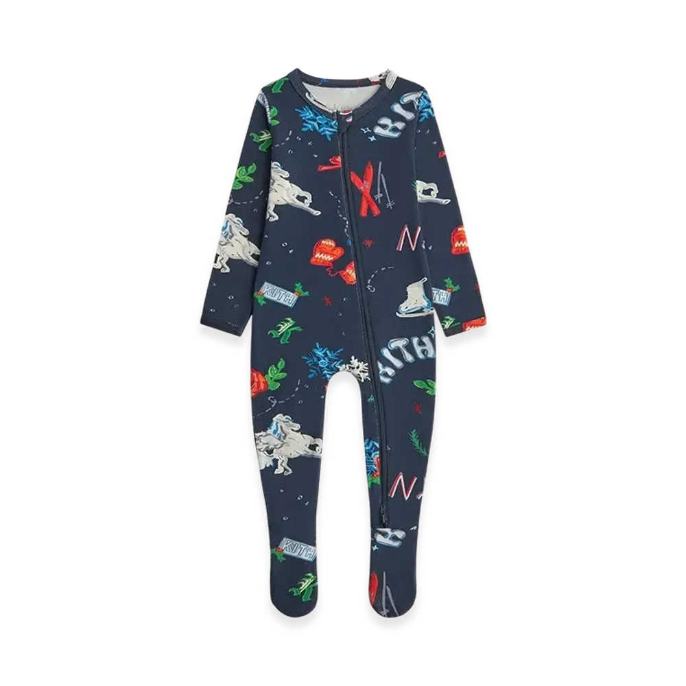 Kithmas Baby Printed Coverall "Nocturnal"