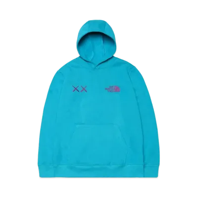 The North Face Kaws Hoodie "Blue Purple"
