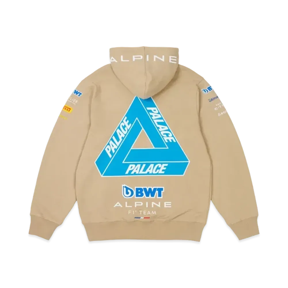 PALACE x Kappa Alpine Hoodie "Beige"
