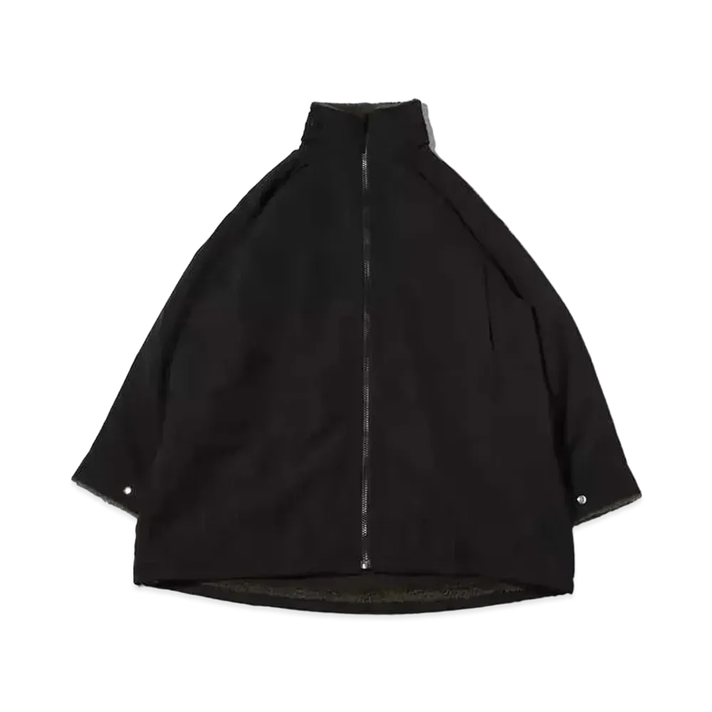 atmos pink Reversible Nylon Boa Coat "Black"