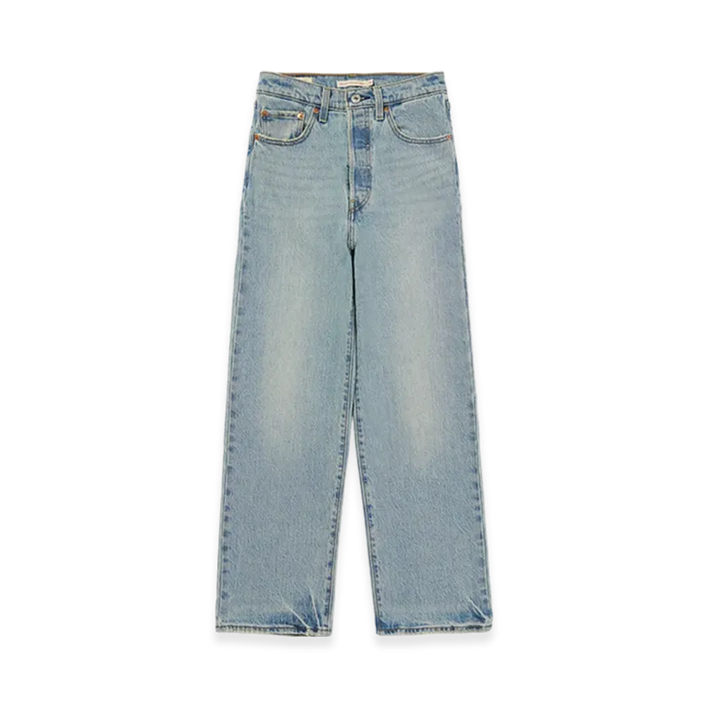 Levi's Ribcage Straight Jeans "Medium Indigo"