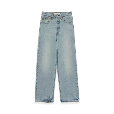 Levi's Ribcage Straight Jeans "Medium Indigo"