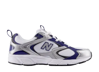 New Balance 408 "White/Silver Metallic And Blue Oyster"