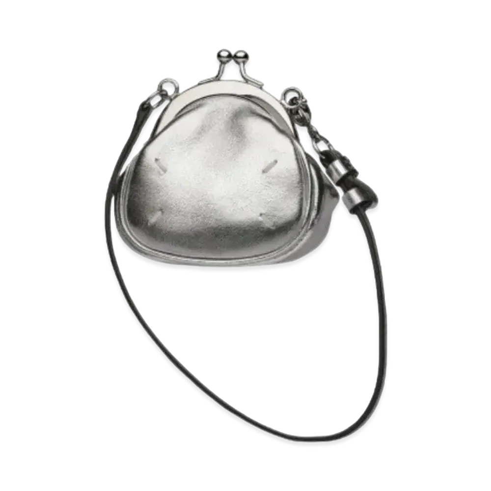 Maison Margiela Metallized Micro Bag "Silver"