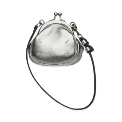 Maison Margiela Metallized Micro Bag "Silver"