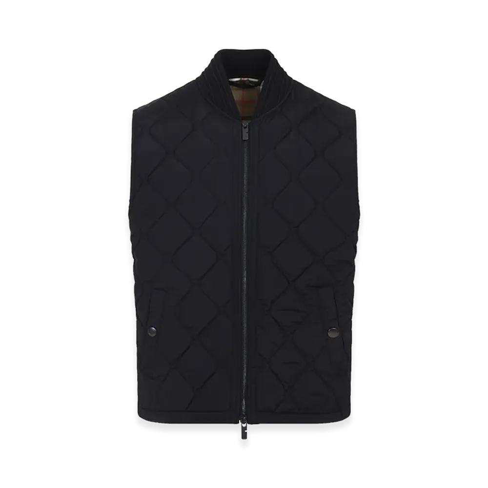 Burberry Quilted Nylon Vest "Black"