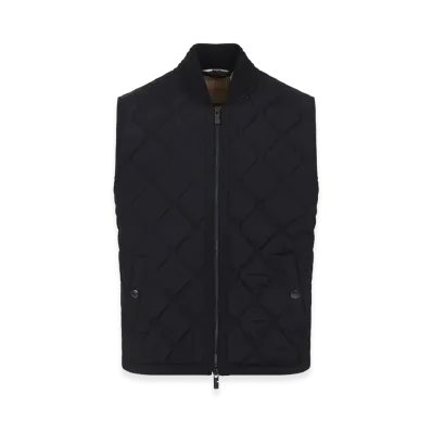 Burberry Quilted Nylon Vest "Black"