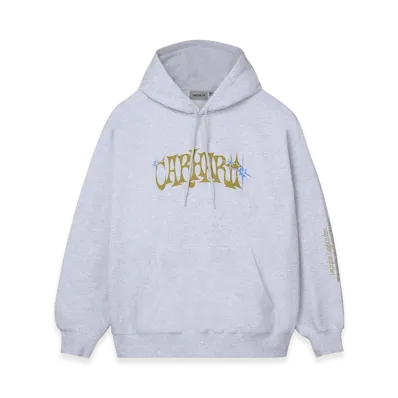 Carhartt WIP Hooded Bedazzle Sweat "Ash Heather"