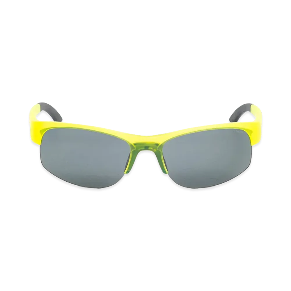 Stussy Hiro Sunglasses "Frost Yellow/Black Lens"