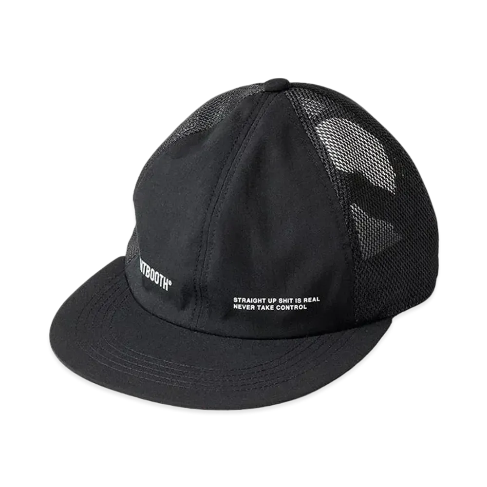 TIGHTBOOTH Logo Mesh 6 Pane "Black"