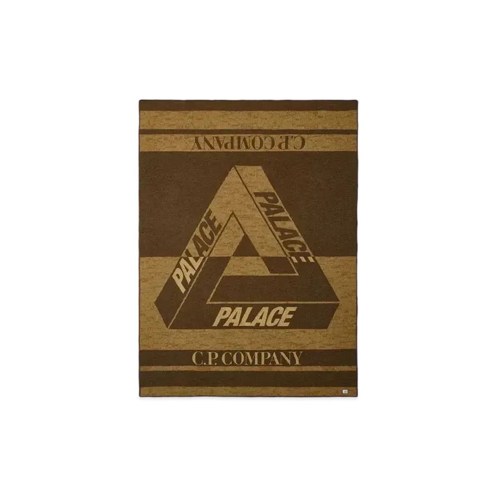 PALACE C.P. COMPANY Wool Blanket "Brown"