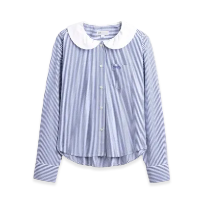 Gap x Sandy Liang Women's Poplin Oversized Shirt "Matisse Blue"