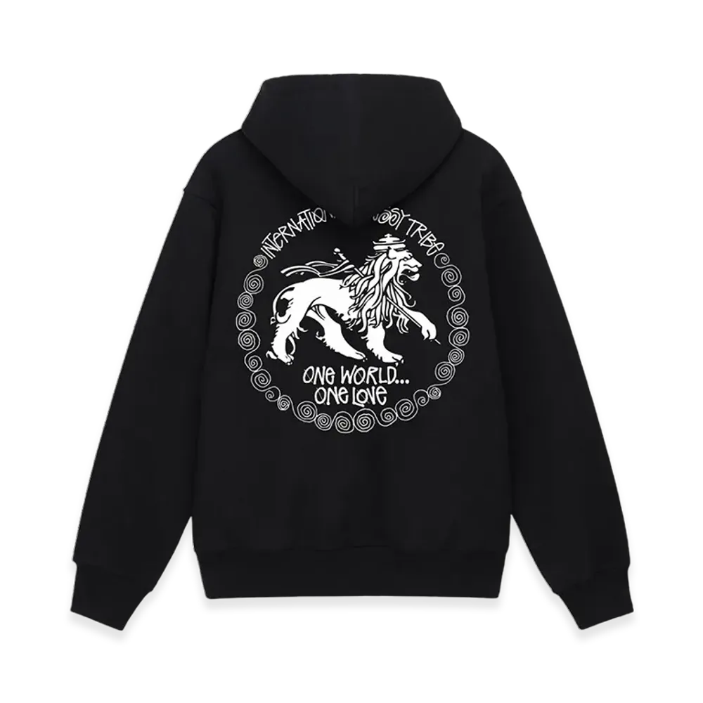 Stussy Ist Lion Hood "Black"