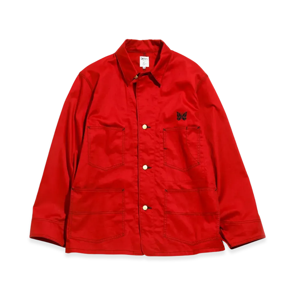 NEEDLES x SMITHSCoverall - Cotton Twill "Red"