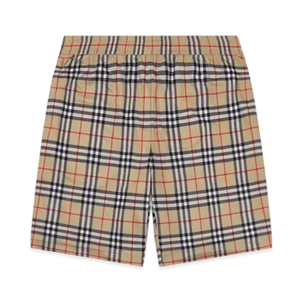Burberry Men's Vintage Check Shorts "Archive Beige"