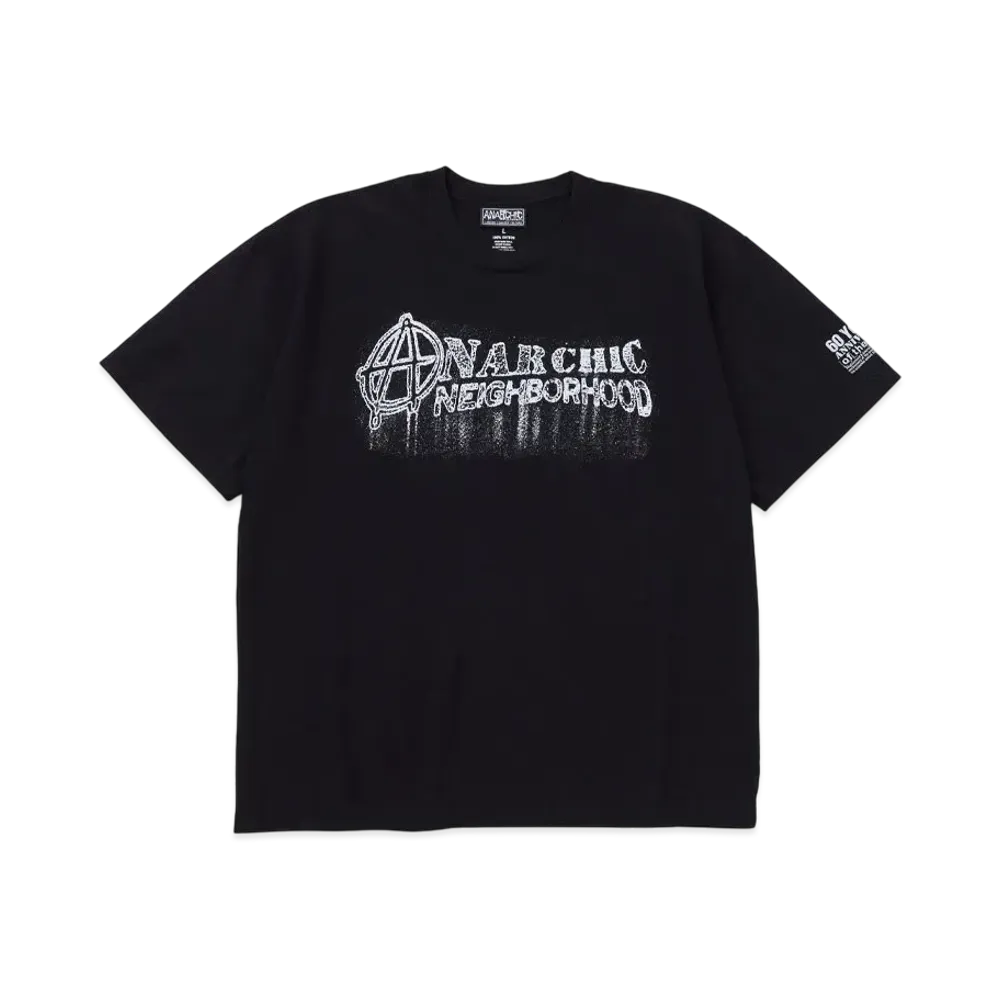 NEIGHBORHOOD ANARCHIC ADJUSTMENT . Tee SS-2 "Black"