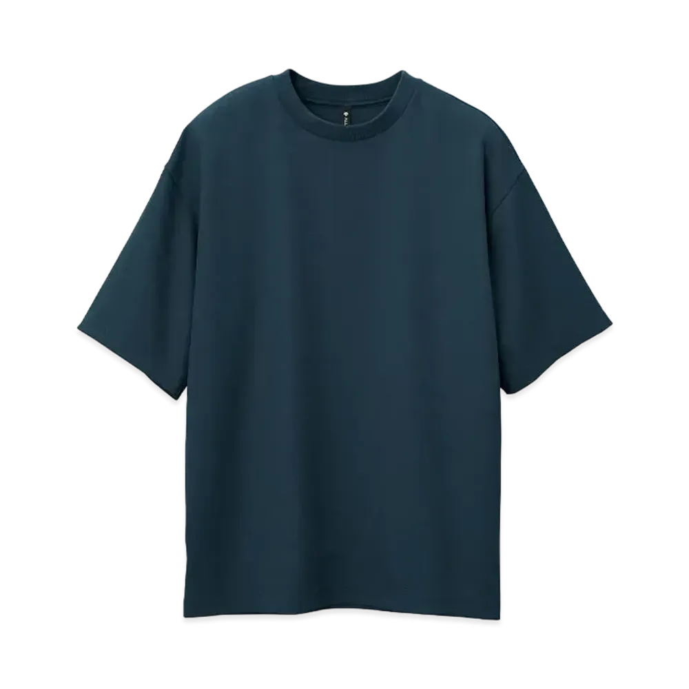 DESCENTE ALLTERRAIN I/O Stretch Twill H/S T-Shirts "Dark Green"