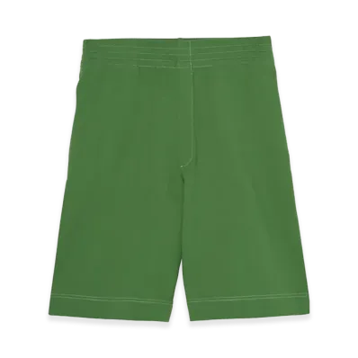 ZARA x Bad Bunny Benito Antonio Wide Leg Jogger Bermuda Pants "Green"